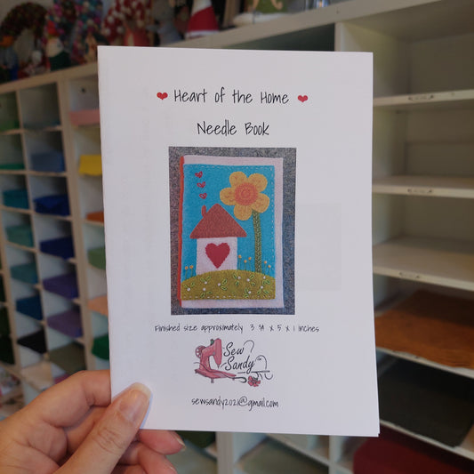 Heart of the Home Needle Book - Sew Sandy
