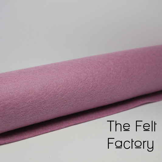 100% Merino Wool Felt Sheet - Lilac