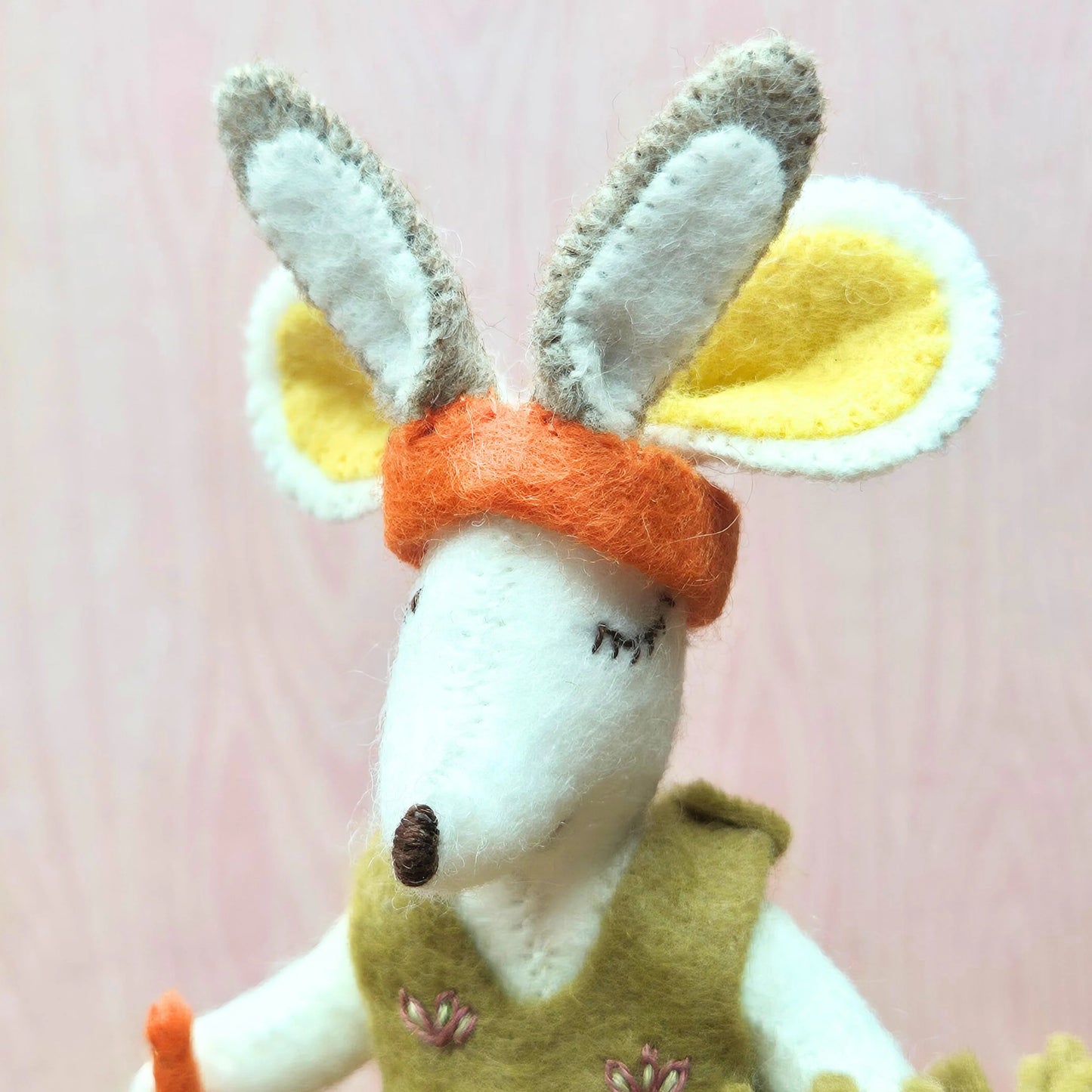 Little Mouse is a Bunny Felt Craft Kit - Corinne Lapierre
