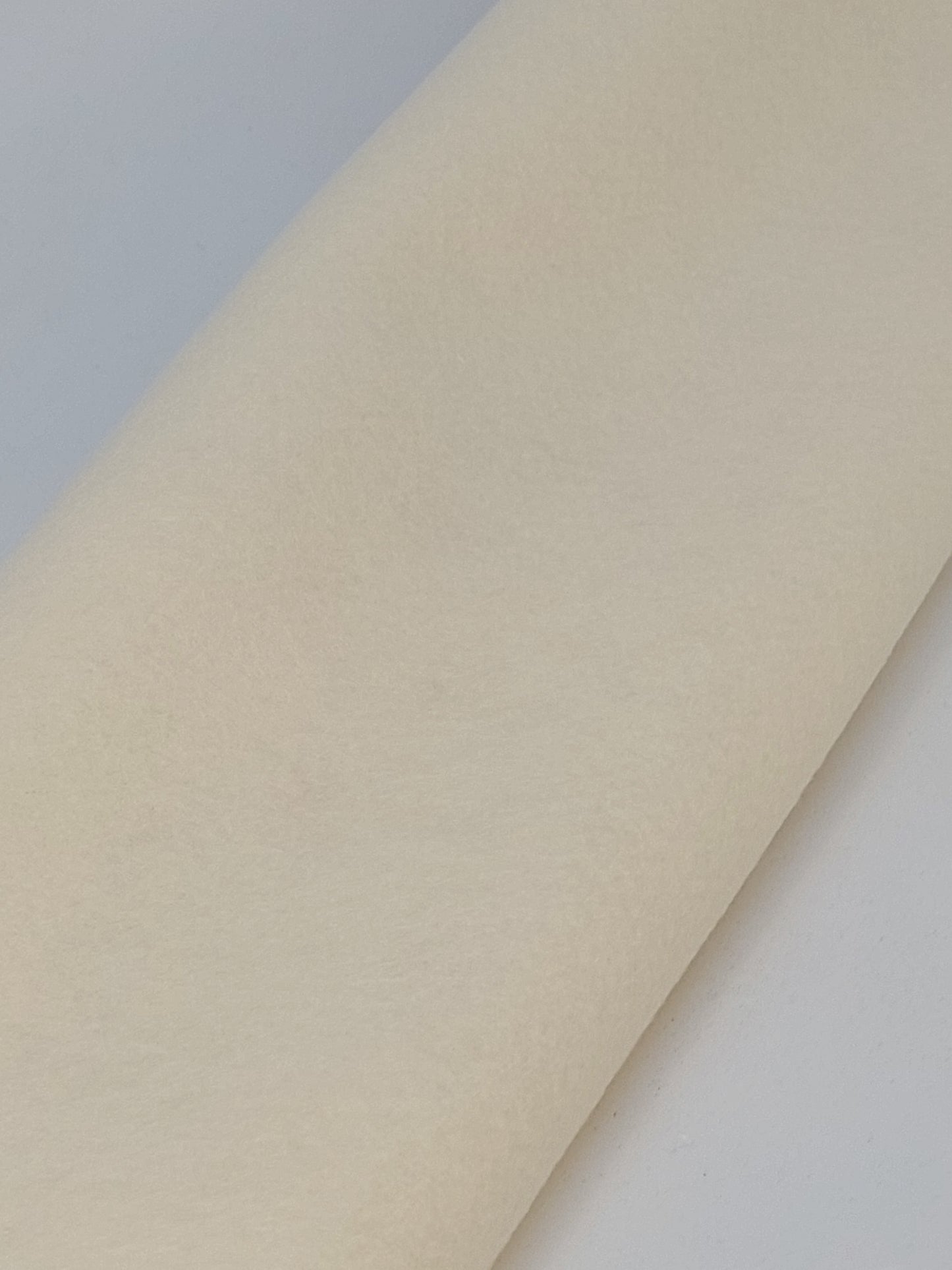Acrylic Felt Sheet - Cream