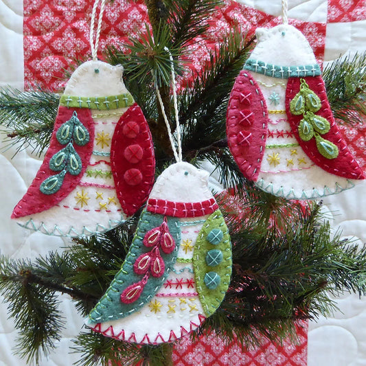 Felt Birdie, Pattern by Marg Low