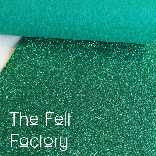 Glitter Felt - Grass