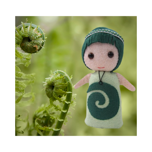 Koru Felt Doll - Cherry Parker