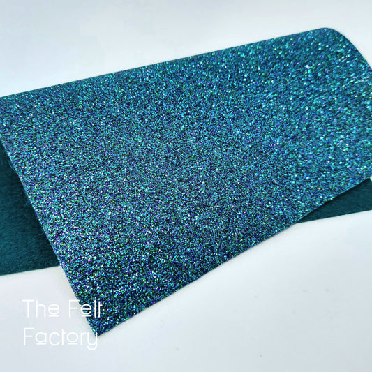 Glitter Felt - Lagoon