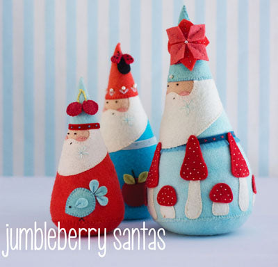 Jumbleberry Santa - May Blossom