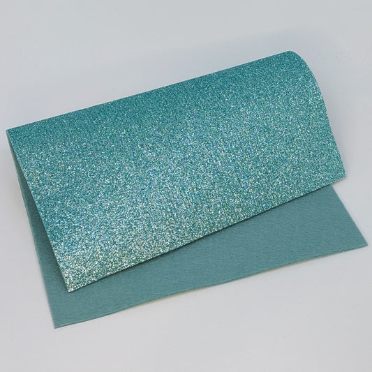 Glitter Felt - Mint