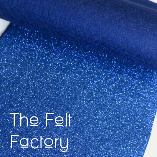 Glitter Felt - Sapphire