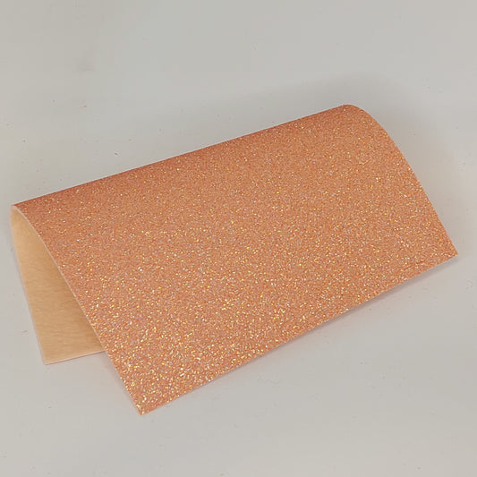 Glitter Felt - Soft Peach