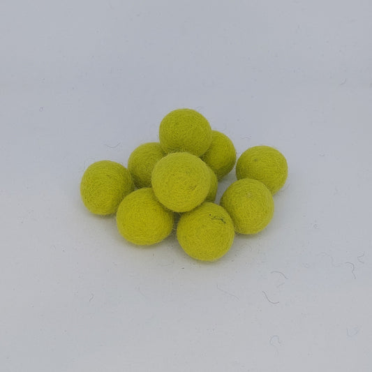 Felt Balls - Sunshine