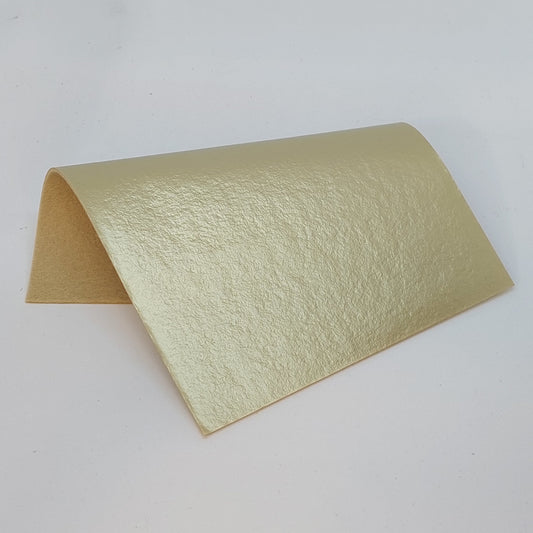 Metallic Felt - Vegas Gold