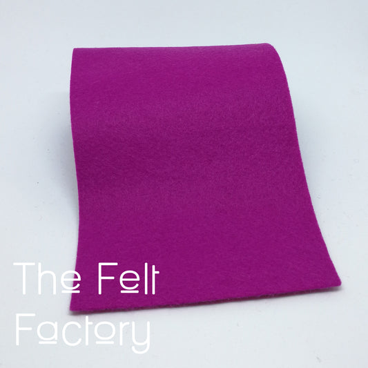 Wool Blend Felt - Amaranth