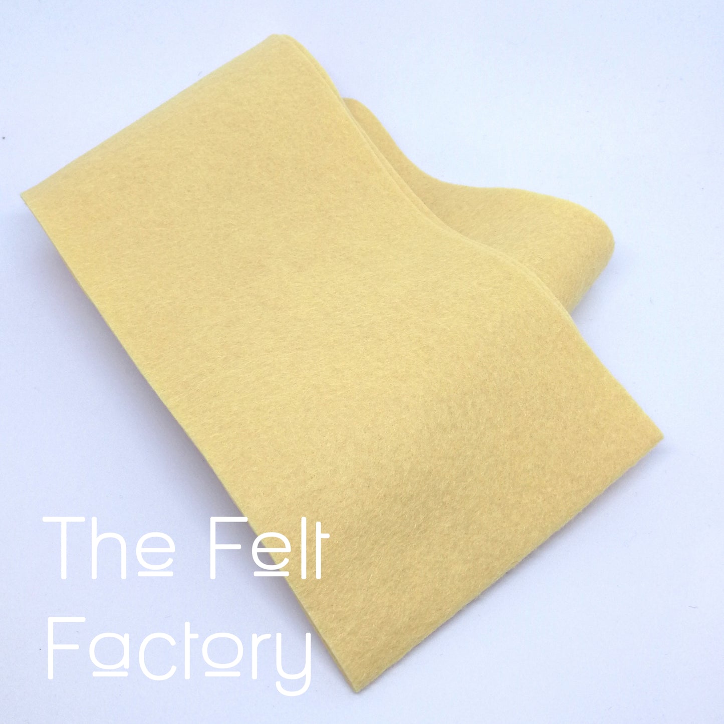 Wool Blend Felt - Buttercream