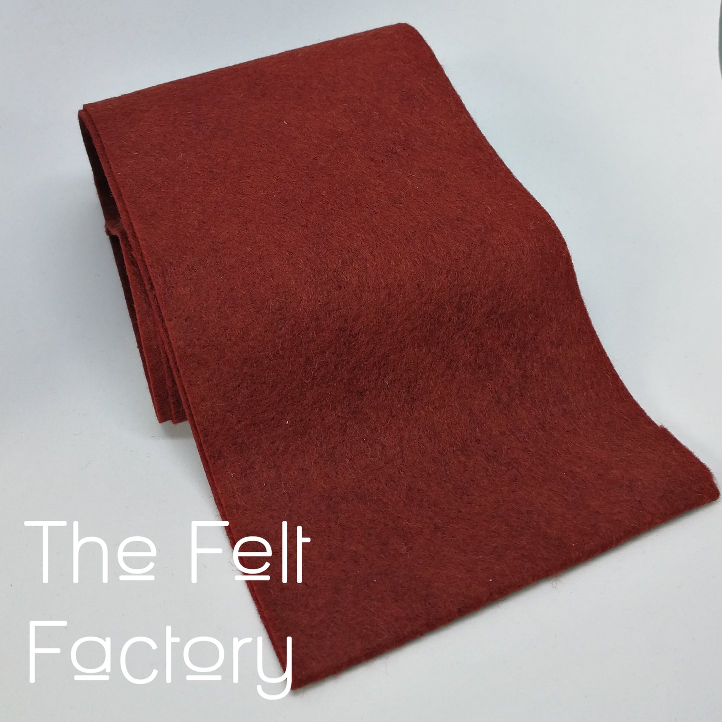 Wool Blend Felt - Crimson