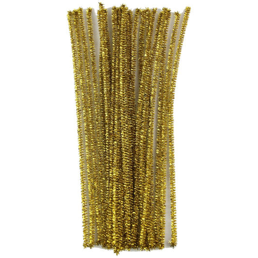 Chinelle Pipe Cleaners - Gold - 25pk