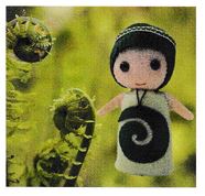 Koru Felt Doll - Cherry Parker