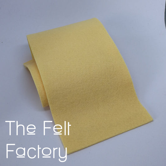 Wool Blend Felt - Maize