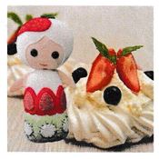 Pavlova Felt Doll - Cherry Parker