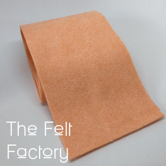 Wool Blend Felt - Peach