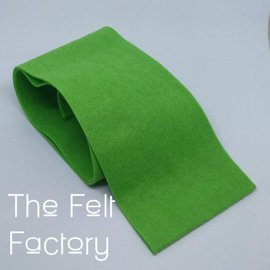 Wool Blend Felt - Pea Green