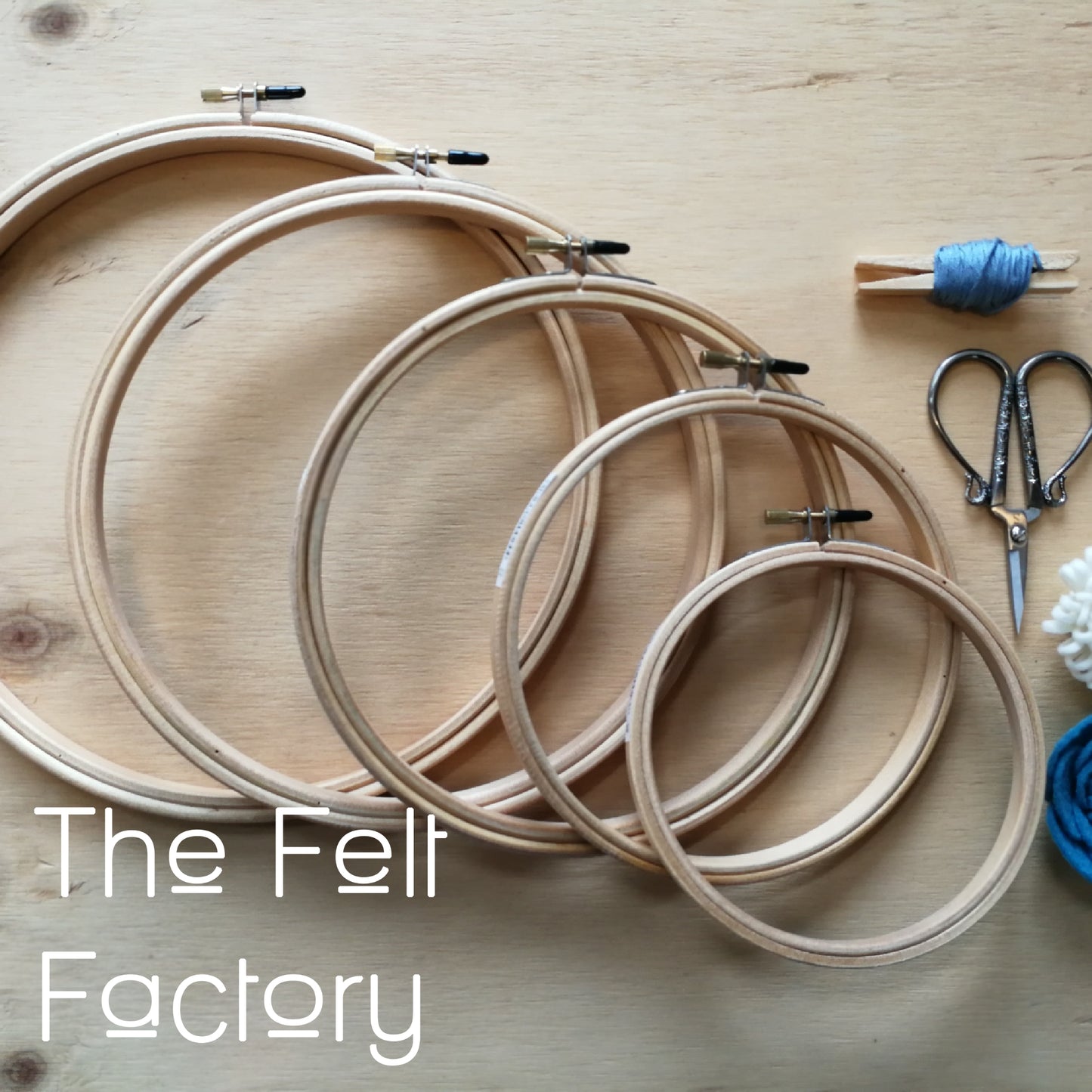 Wood Embroidery Hoop