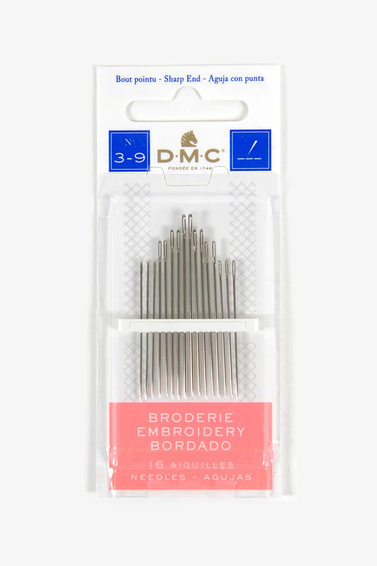 DMC Embroidery Needles 3-9